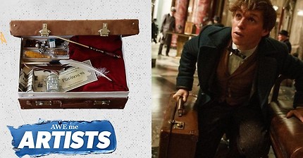 REAL LIFE Muggle Proof Suitcase - AWEMe Artists