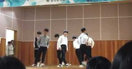 [중산중학교댄스동아리VIVID] 피지컬 쩌는 남중딩들이 추는 Never | 인스티즈