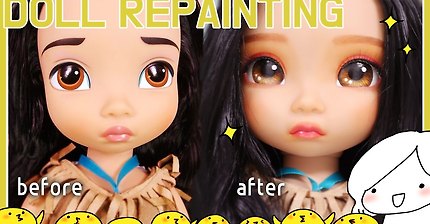 보다보면 힐링되는 베이비돌 리페인팅하기 | 인스티즈