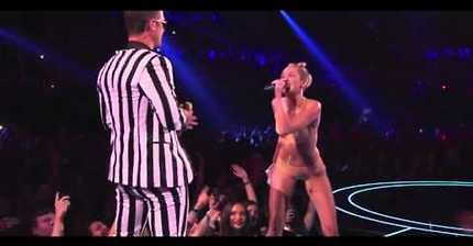 마일리 사이러스 mtv 충격과 공포의 퍼포먼스 | 인스티즈