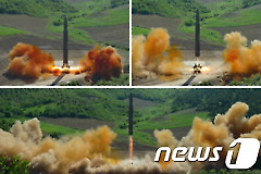 北 한밤중 '진전된 ICBM급 미사일' 전격 도발