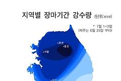 밤에 비 퍼붓고 낮엔 푹푹 찌고..아열대성으로 바뀐 장마