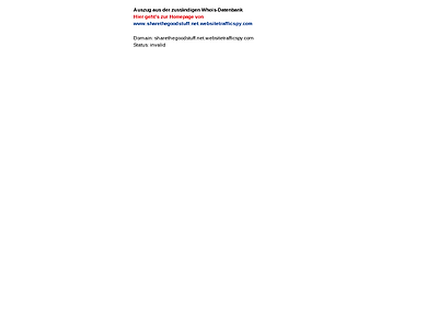 http://domain.registrierungsstelle.de/whois/whoisabfrage.php?query=sharethegoodstuff.net.websitetrafficspy.com&WhoIsServer=whois.denic.de