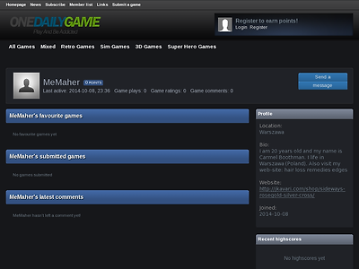 http://www.onedailygame.com/profile/memaher
