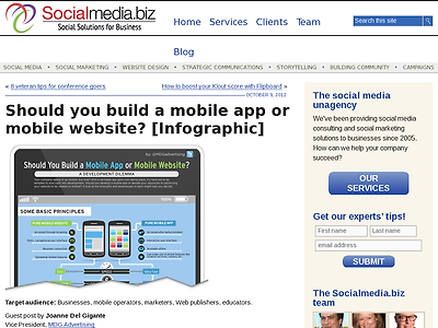 http://socialmedia.biz/2012/10/09/should-you-build-a-mobile-app-or-mobile-website-infographic/