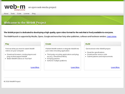 http://www.webmproject.org/
