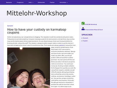 http://www.mittelohr-workshop.de/content/how-have-your-custody-karmaloop-coupons