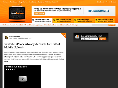 http://newteevee.com/2009/06/25/youtube-iphone-already-accounts-for-half-of-mobile-uploads/