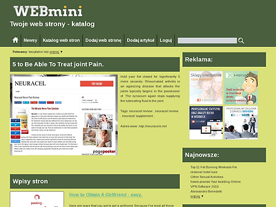 http://www.twojeweb.pl/28875,web,5-to-Be-Able-To-Treat-joint-Pain.html