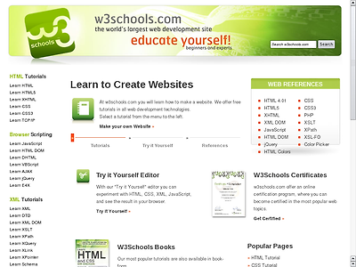 http://www.w3schools.com/