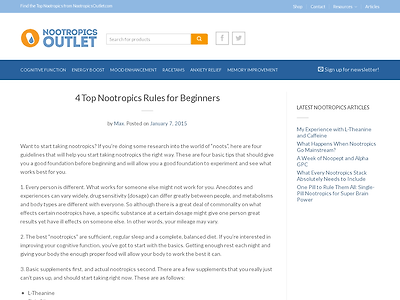 http://nootropicsoutlet.com/4-top-nootropics-rules-for-beginners/