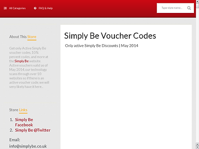 http://Www.mrdiscountcode.co.uk/simplybe.co.uk