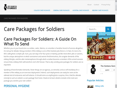 http://www.thesoldiersfamily.com