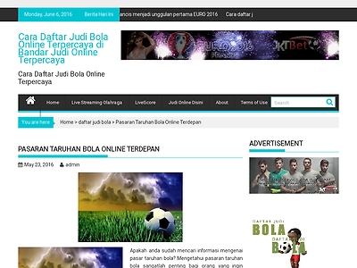 http://daftarjudibola.biz/pasaran-taruhan-bola-online-terdepan/