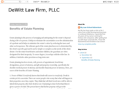 http://dewittlawar.blogspot.com/2014/09/benefits-of-estate-planning.html
