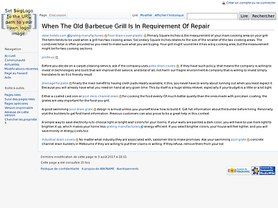 http://atlasmuseum.net/MCC/index.php?title=When_The_Old_Barbecue_Grill_Is_In_Requirement_Of_Repair
