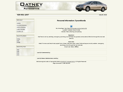http://www.oatneyautomotive.com/modules.php?name=Your_Account&op=userinfo&username=TysonMonda