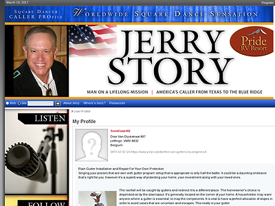http://jerrystory.com/UserProfile/tabid/57/userId/730357/Default.aspx