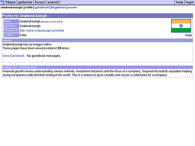 http://www.pbase.com/shailendrasingh/profile