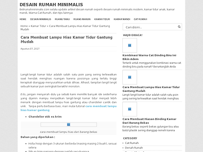 http://www.belirumahminimalis.com/2017/08/Cara-Membuat-Lampu-Hias-Kamar-Tidur-Gantung.html