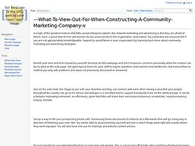 http://samuelwriters.com/index.php?title=---What-To-View-Out-For-When-Constructing-A-Community-Marketing-Company-v