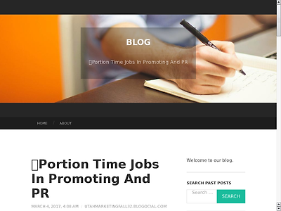 http://utahmarketingfall32.blogocial.com/-Portion-Time-Jobs-In-Promoting-And-PR-4642789