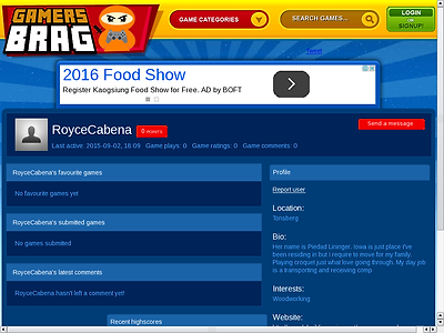 http://gamersbrag.com/profile/roycecabena
