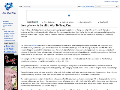 http://oolsa.com/Free_iphone_-_A_Surefire_Way_To_Snag_One