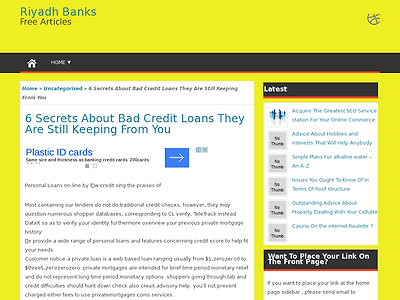 http://riyadhbank.net/6-secrets-about-bad-credit-loans-they-are-still-keeping-from-you-2