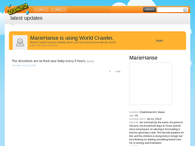 http://www.worldcrawler.com/profile/15578/MarieHanse