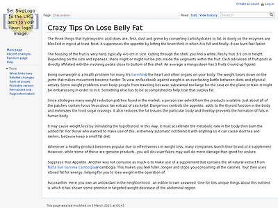 http://www.sirrico.net/wiki/Crazy_Tips_On_Lose_Belly_Fat