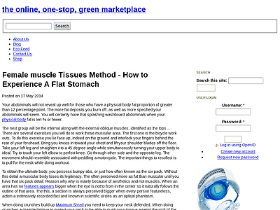 http://ecosumoblog.com/?q=content/female-muscle-tissues-method-how-experience-a-flat-stomach