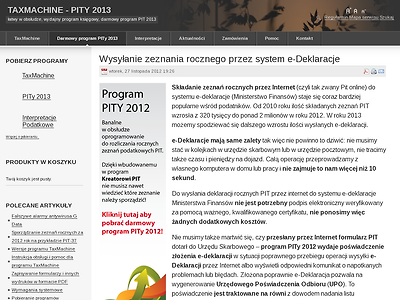 http://Taxmachine.pl/PITy-roczne/Wysylanie-zeznania-rocznego-przez-system-e-Deklaracje.html