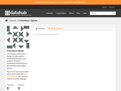 http://datahub.io/user/columbupto