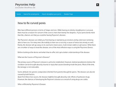 http://www.peyronies-help.com/how-to-fix-curved-penis/