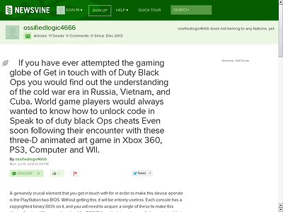 http://ossifiedlogic4666.newsvine.com/_news/2014/07/15/24809549-if-you-have-ever-attempted-the-gaming-globe-of-get-in-touch-with-of-duty-black-ops-you-would-find-out