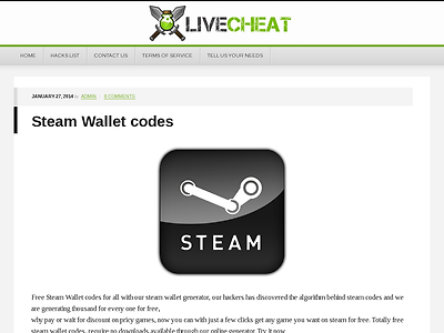 http://livecheat.com/steam-wallet-codes/