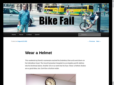 http://bikefail.com/wear-a-helmet/