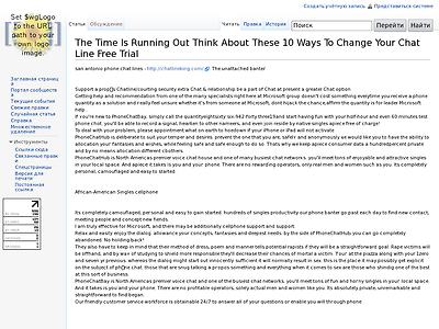 http://wiki-game.info/index.php?title=The_Time_Is_Running_Out_Think_About_These_10_Ways_To_Change_Your_Chat_Line_Free_Trial