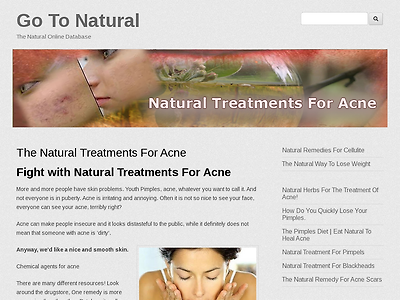 http://gotonatural.com/the-natural-treatment-for-acne