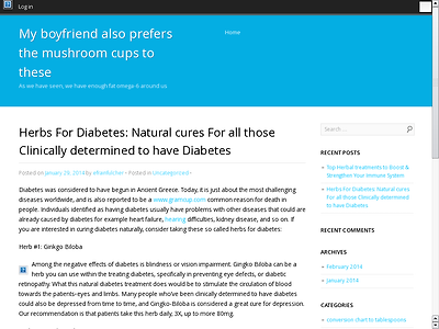 http://efrainfulcher.edublogs.org/2014/01/29/herbs-for-diabetes-natural-cures-for-all-those-clinically-determined-to-have-diabetes/