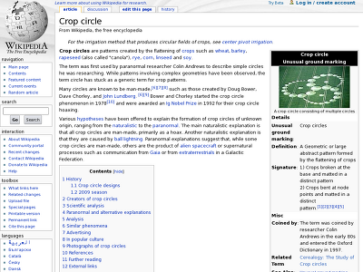http://en.wikipedia.org/wiki/Crop_circle