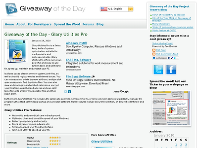 http://www.giveawayoftheday.com/glary-utilities-pro-holiday/