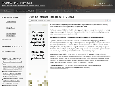 http://taxmachine.pl/PITy-roczne/Ulga-na-internet.html