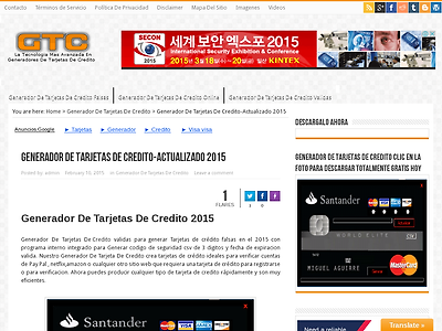 http://generadordetarjetasdecredito.net/generador-de-tarjetas-de-credito-actualizado-2015/