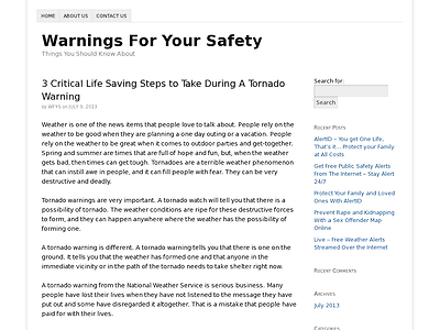 http://warningsforyoursafety.com/3-tornado-warning-tips/