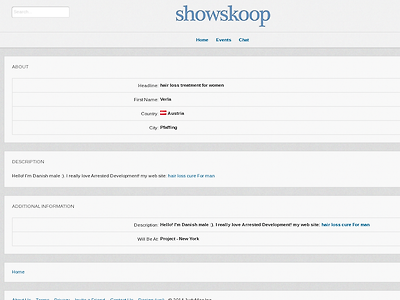 http://www.showskoop.com/profile_info.php?ID=8238