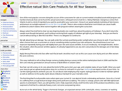 http://www.crayonpedia.org/mw/Effective_natual_Skin_Care_Products_for_All_Your_Seasons