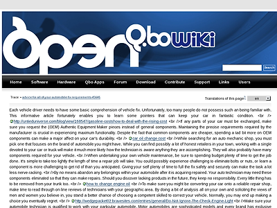 http://openqbo.org/wiki/doku.php?id=advice-for-all-of-your-automobile-fix-requirements-45646