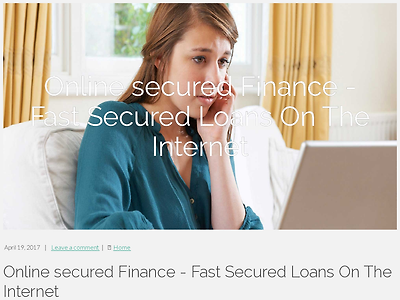 http://laustencannon0.blogminds.com/online-secured-finance-fast-secured-loans-on-the-internet-2309961